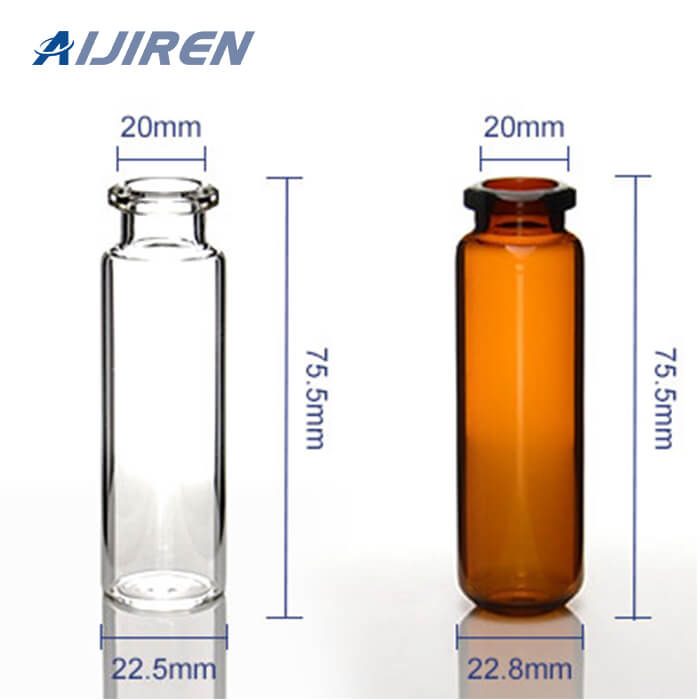 Vial de espacio de cabeza de 20 ml Vial de espacio de cabeza con rosca para PERKINELMER