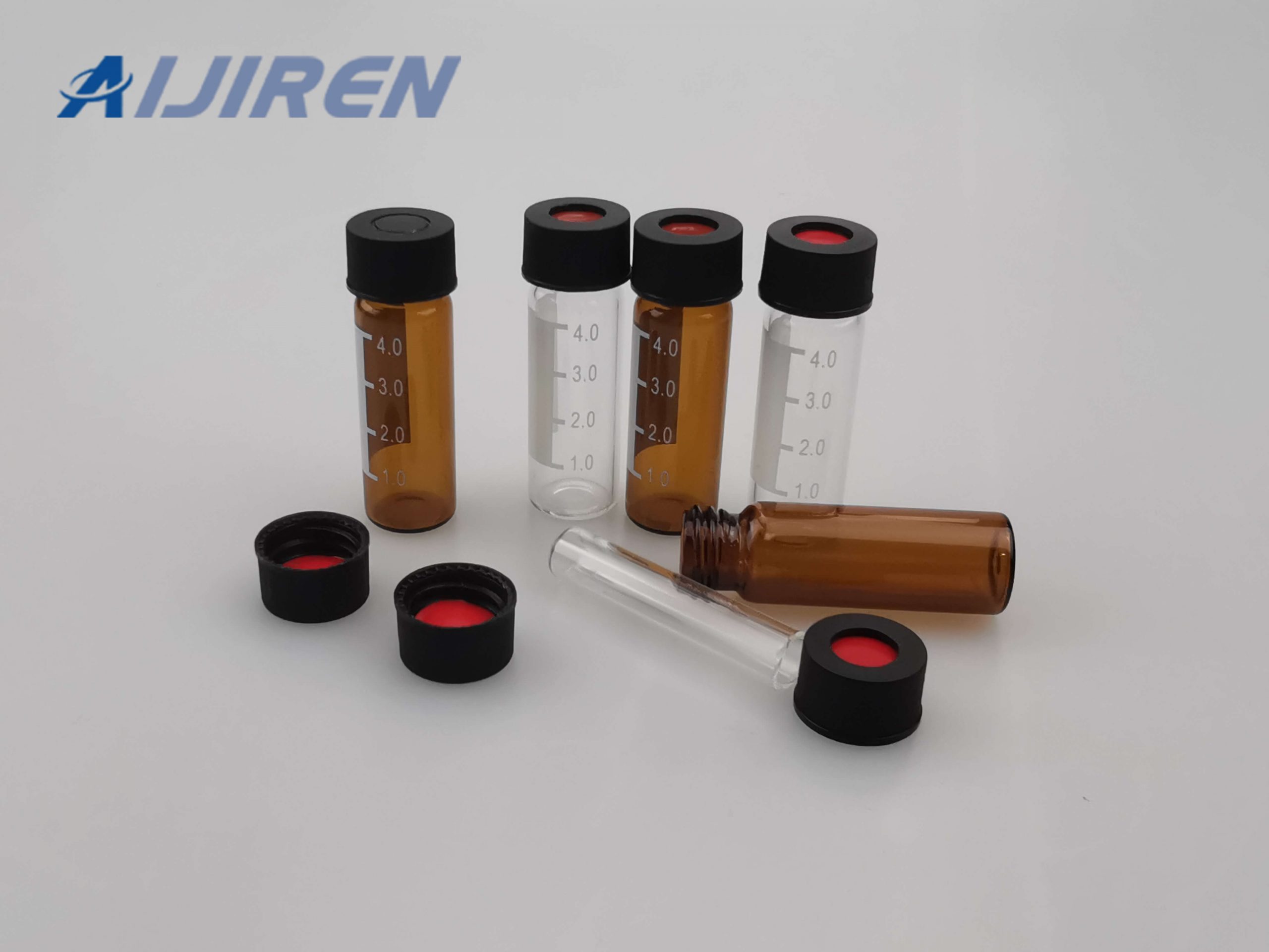 Vial de espacio de cabeza de 20 ml Viales de muestreador automático HPLC de 4 ml para PERKIN ELMER