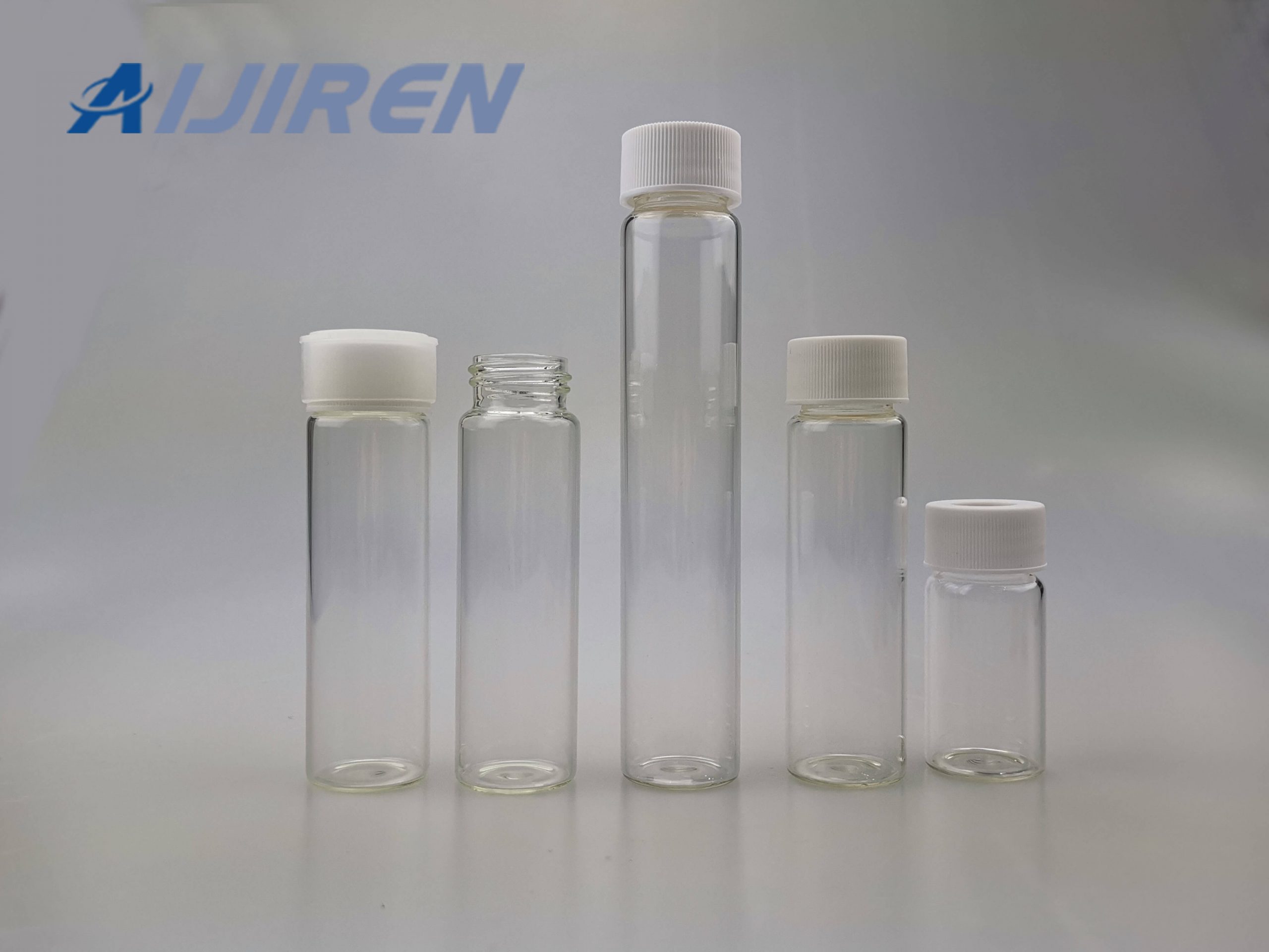 Flacon d'espace libre de 20 ml, flacons de stockage d'échantillons à bouchon à vis de 24 mm, en vente