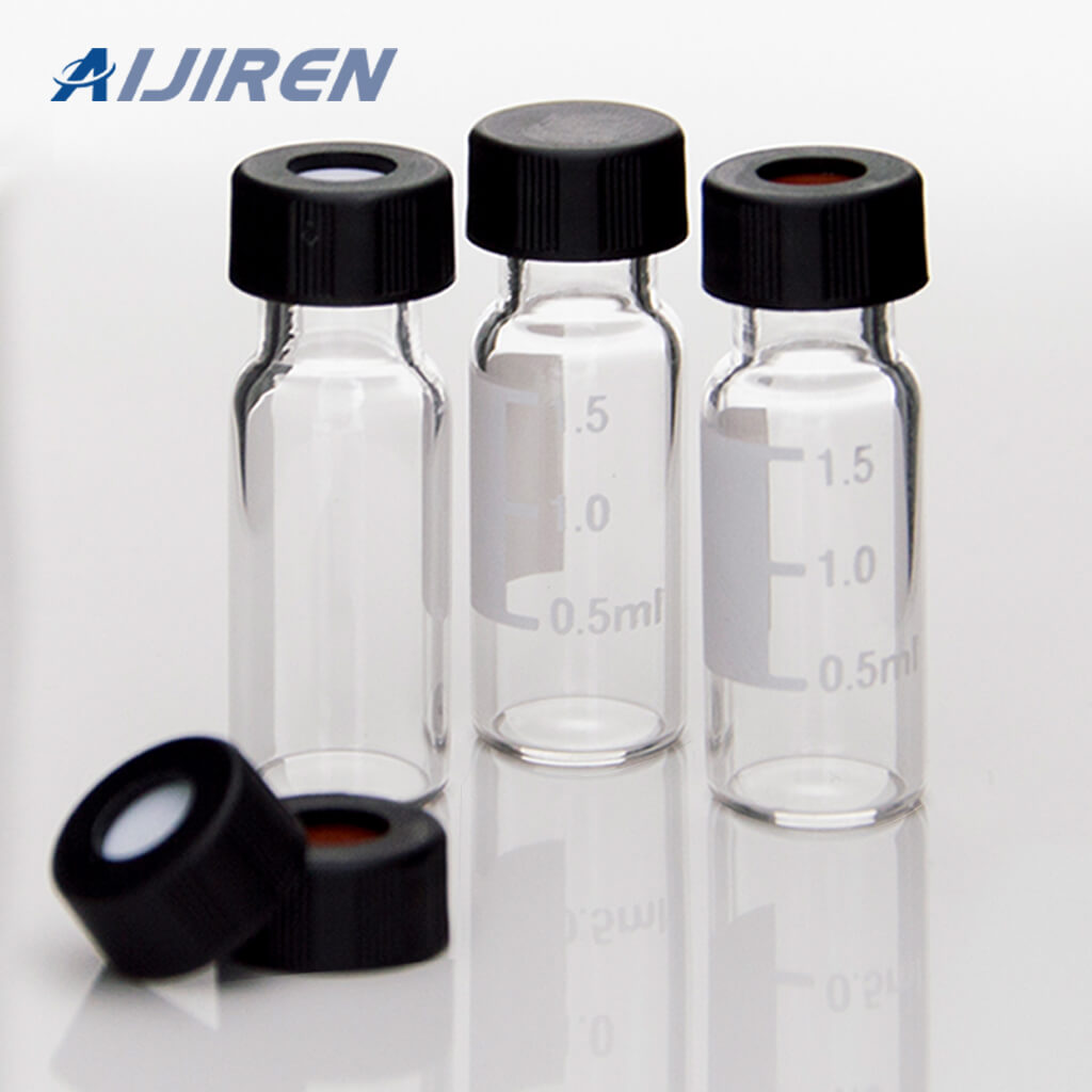 Vial con espacio de cabeza de 20 ml Vial con tapa de rosca de 9 mm de Aijiren para PERKINELMER