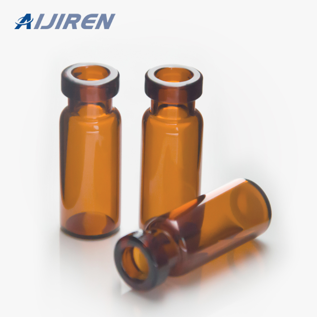 1.5ml Amber Glass Crimp Top Vial for SHIMADZU