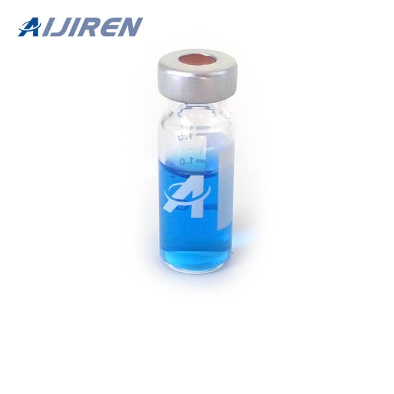 Flacon d'espace libre de 20 ml Flacons en verre ambré à anneau de sertissage de 11 mm pour THERMO FISHER