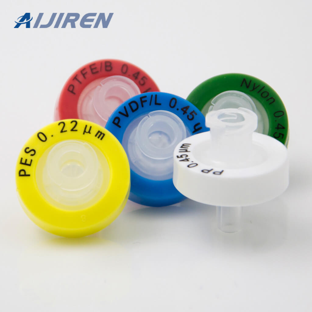 Filtro per siringa Aijiren per HPLC e GC