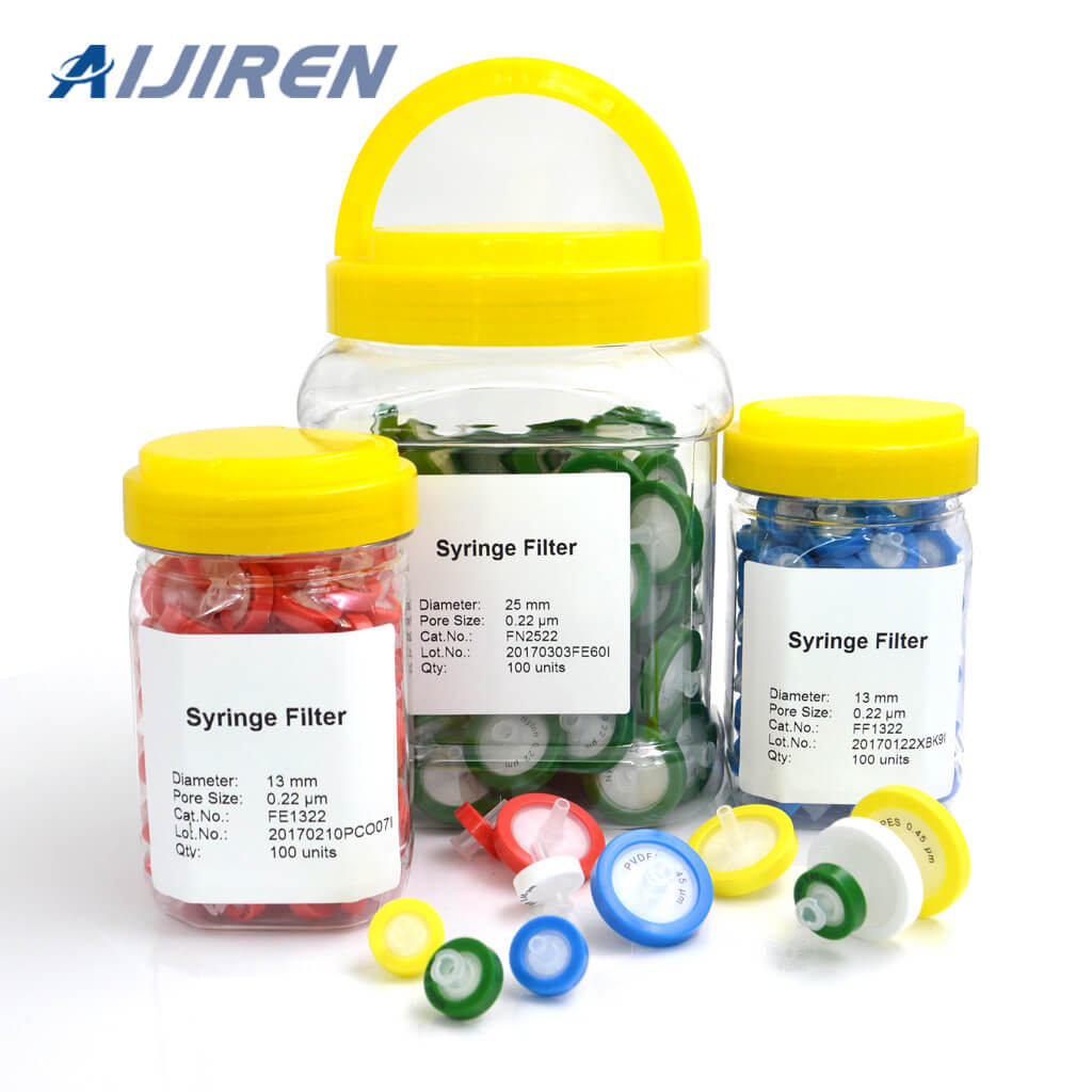 Aijiren-spuitfilter voor HPLC en GC