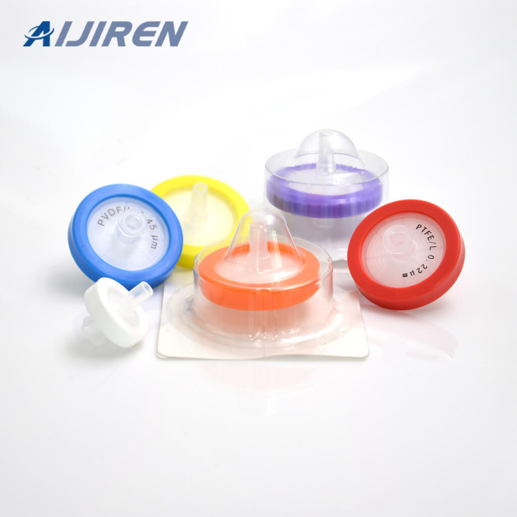 Filtro per siringa Aijiren per HPLC e GC