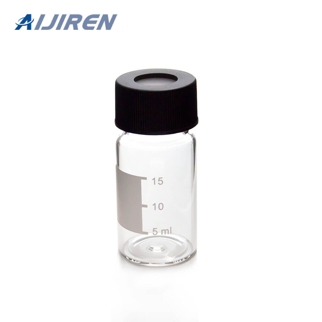 24mm 20ml Sample Storage Glass Vial with Lable Area