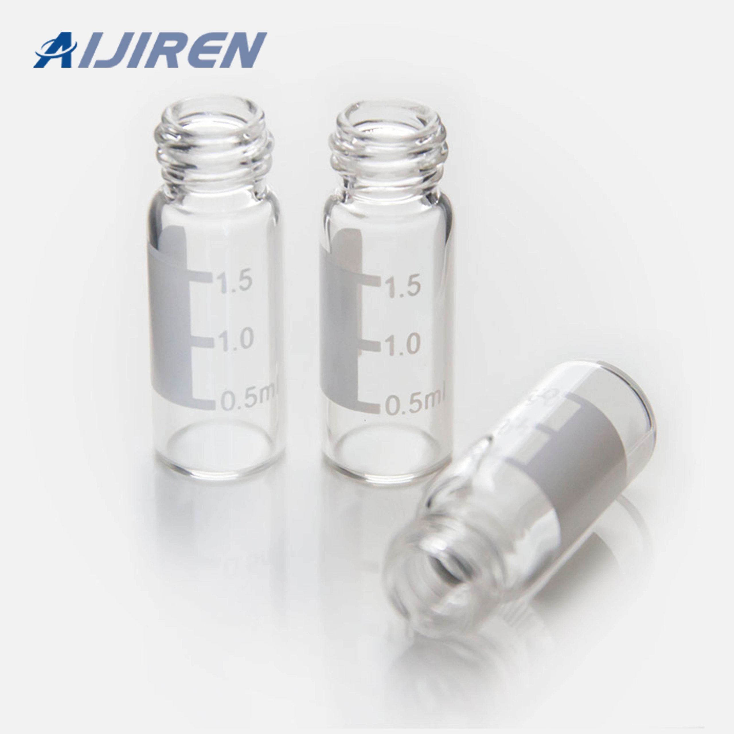 Vial con espacio de cabeza de 20 ml Vial con cuello de rosca 10-425 de 1,5 ml ND10