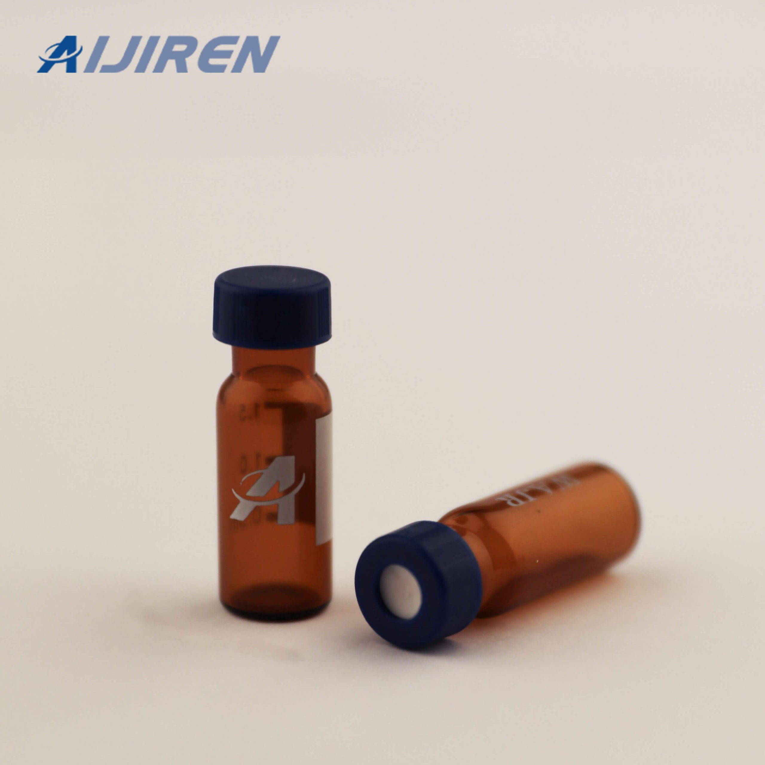 9mm Amber Glass Screw Thread HPLC Vial for SHIMADZU