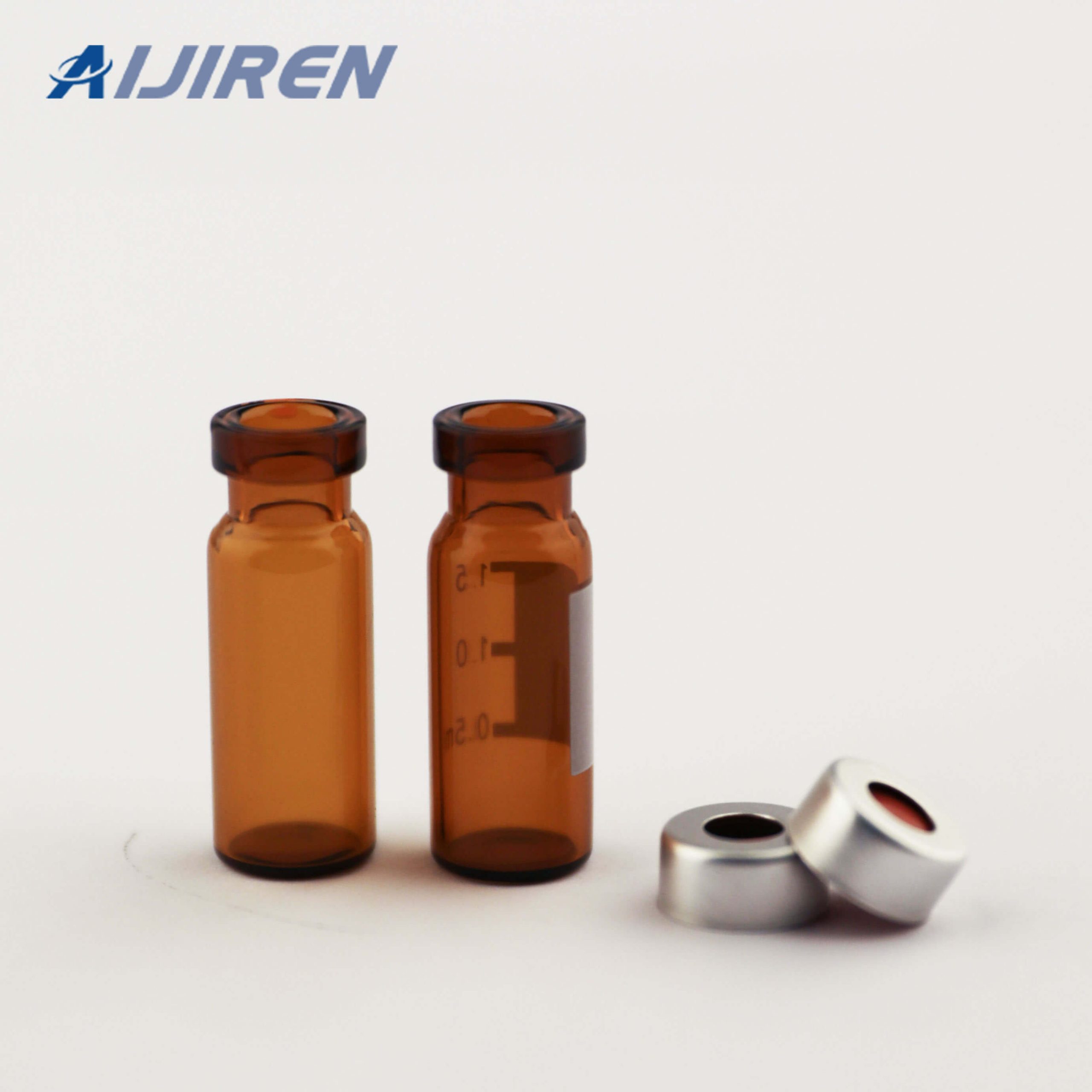 2ml Amber Glass Crimp Vials for WATERS
