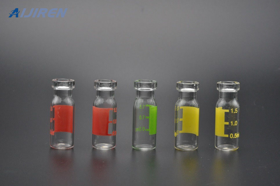 Vial con espacio de cabeza de 20 ml, tapa engarzada de 11 mm, fabricante de viales para muestreador automático de 2 ml