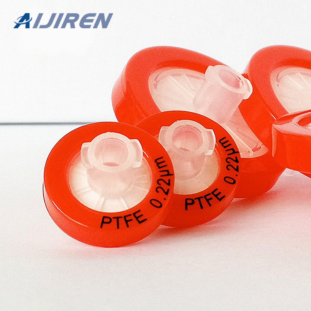 PTFE Red Syringe Filter for HPLC