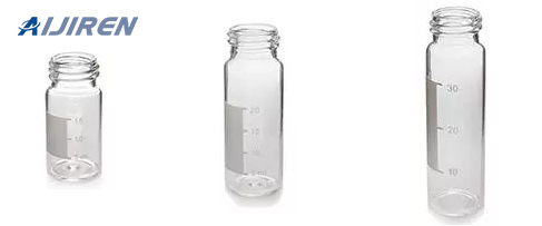 Clear Glass Sample Storage Vials