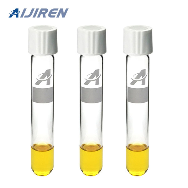 20-ml-Headspace-Fläschchen, 12-ml-schwarzer PP-Schraubverschluss mit Flachbodenrohr