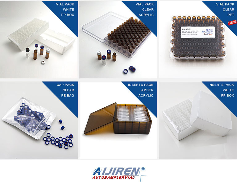 9mm hplc vials with micro-insert from Aijiren