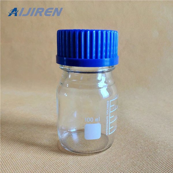 Blue Cap Screw Neck Reagent Bottle in 100ml