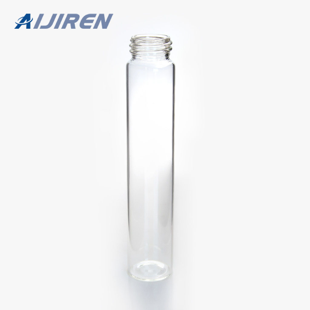 Screw Neck Clear Glass Sample Storage Vial