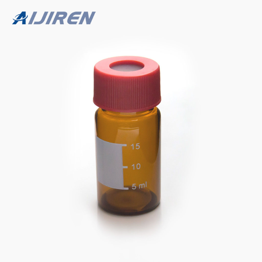 20ml Amber Glass Sample Storage Vial with Lab Area
