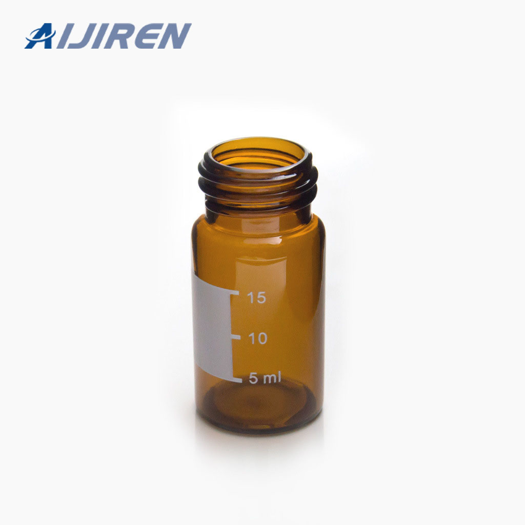 20ml Amber Glass Vial with Label Area on Sale