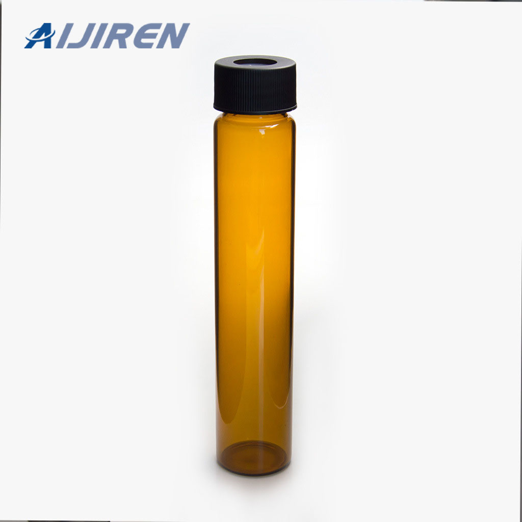 60ml Amber Glass Vials with Black Screw Cap