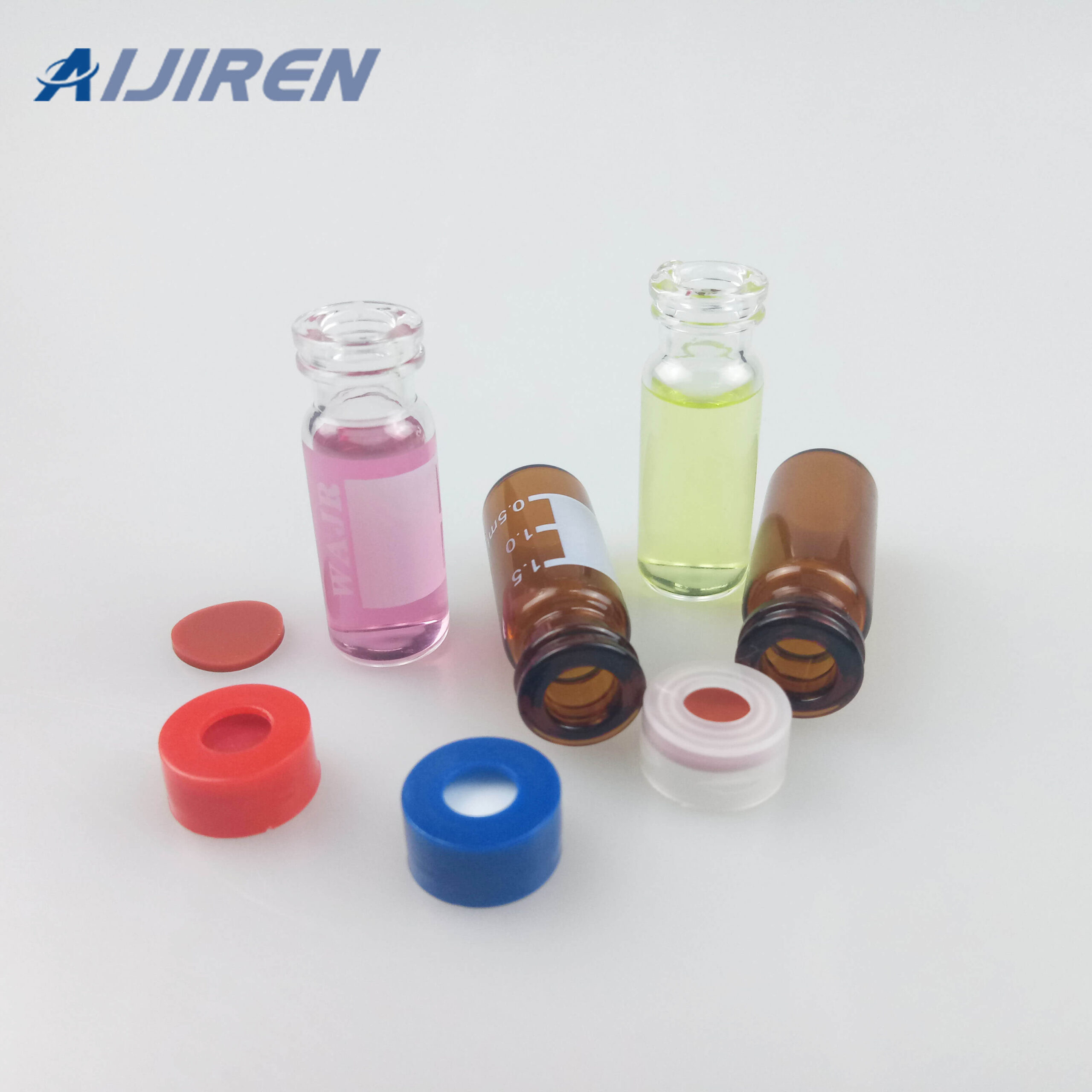 Vial con espacio de cabeza de 20 ml Vial HPLC Snap de 2 ml y 11 mm de Aijiren en stock