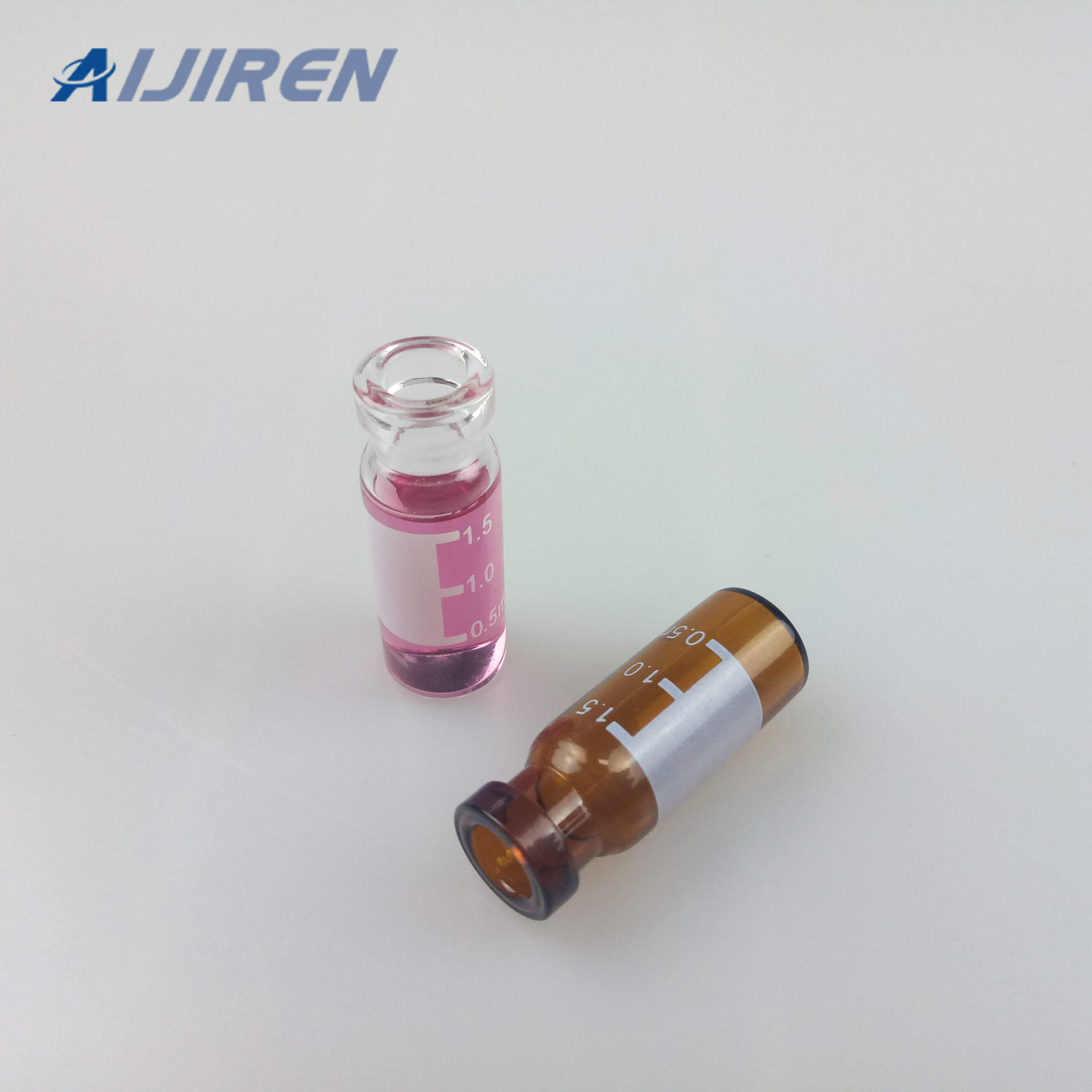 20ml headspace vial2ml Crimp Top Chromatography Vial with Label Area