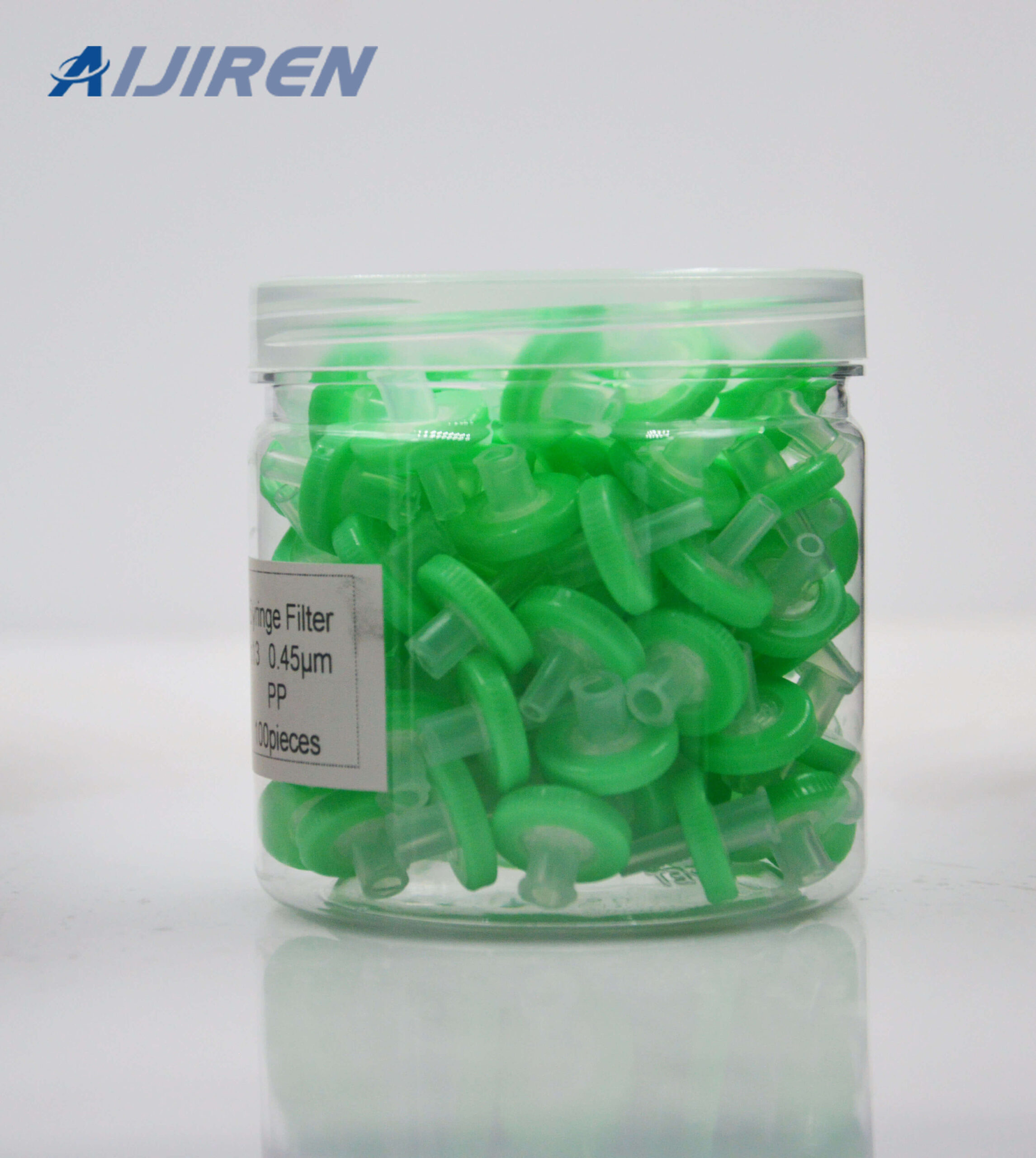 Green PP Syringe Filter for Sale