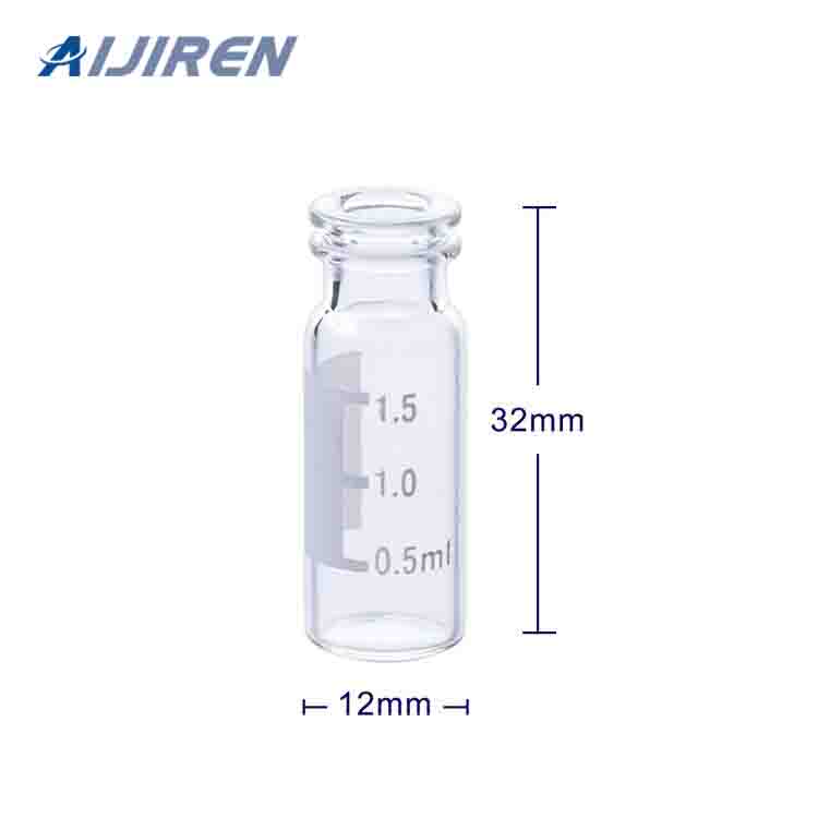 20-ml-Headspace-Fläschchen, 2 ml bernsteinfarbenes Autosampler-Fläschchen mit Bördelverschluss und Graduierung