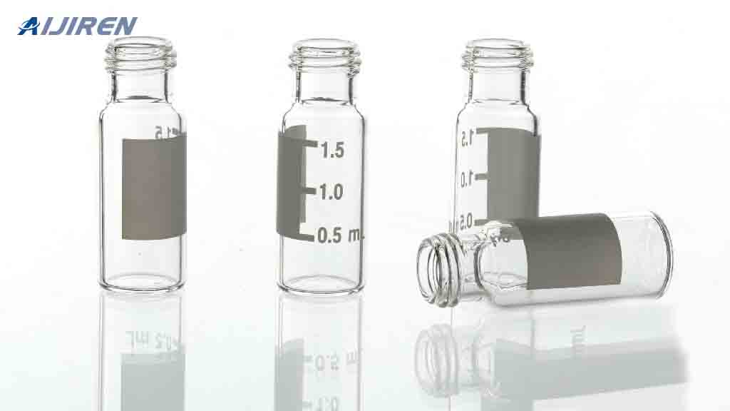 2ml Clear Glass Vial with Label Area