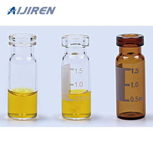 20 ml headspace-flacon2 ml HPLC-flesjes in laboratoriumtest