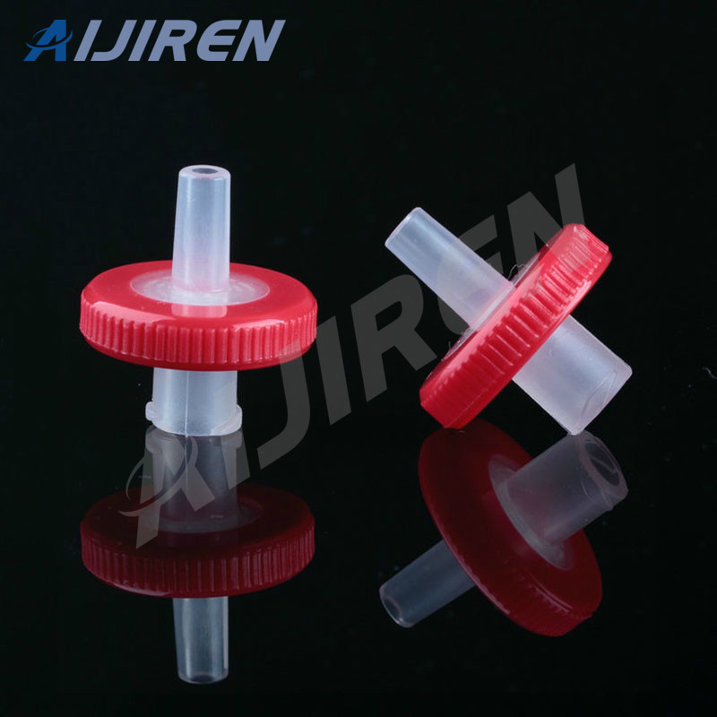 20ml headspace vial13mm Red Cellulose Acetate Syringe Filter