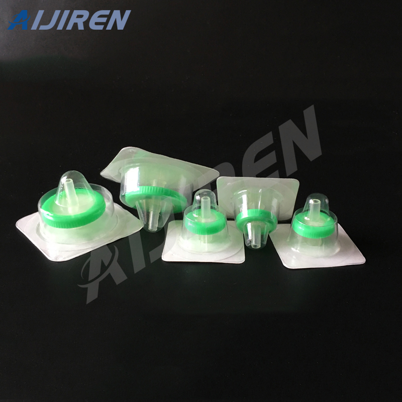 20ml headspace vialSterile PTFE Green Syringe Filter
