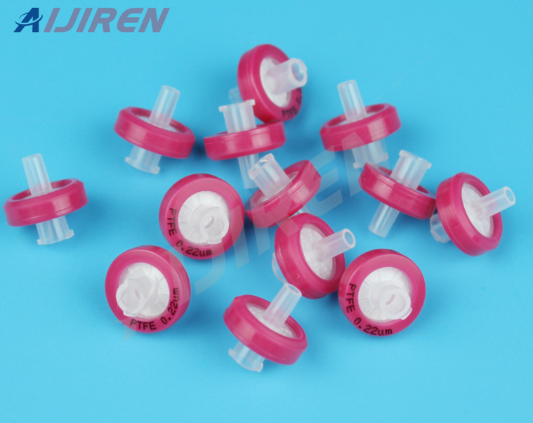 20ml headspace vialPink 13mm PTFE Syringe Filter