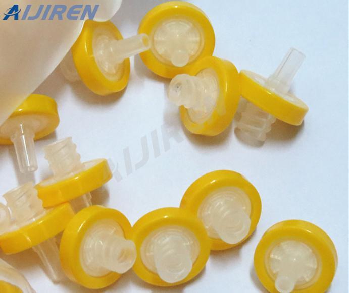 20ml headspace vial13mm PP Yellow Syringe Filter