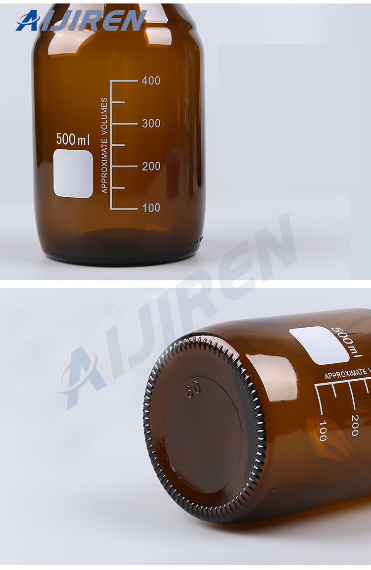 Opciones de tapa de vial con espacio de cabeza de 20 ml para botella de reactivo