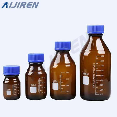 Wide Opening Amber Reagent Bottle