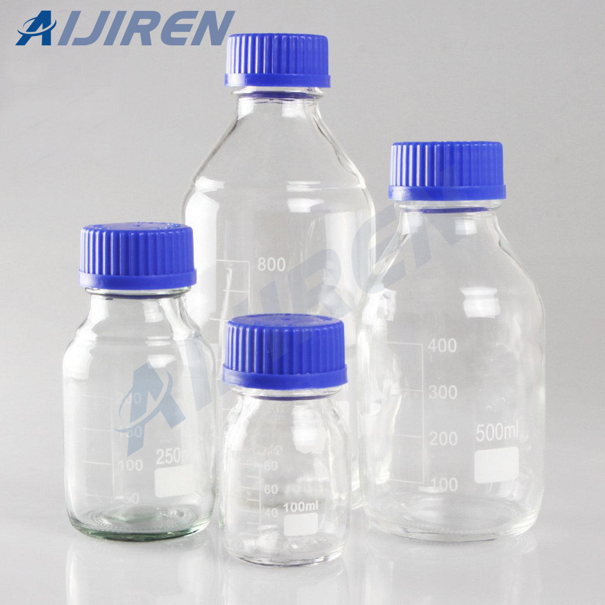 Clear Glass Wide Mouth Reagent Bottle