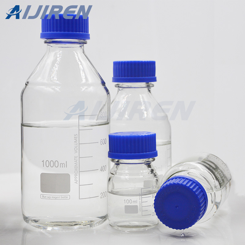 Clear Glass Wide Opening Reagent Bottle