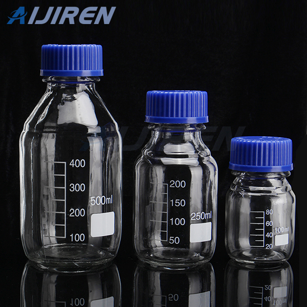 Wide Opening Clear Reagent Bottle