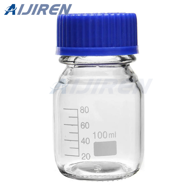 Blue Cap Wide Opening Reagent Bottle