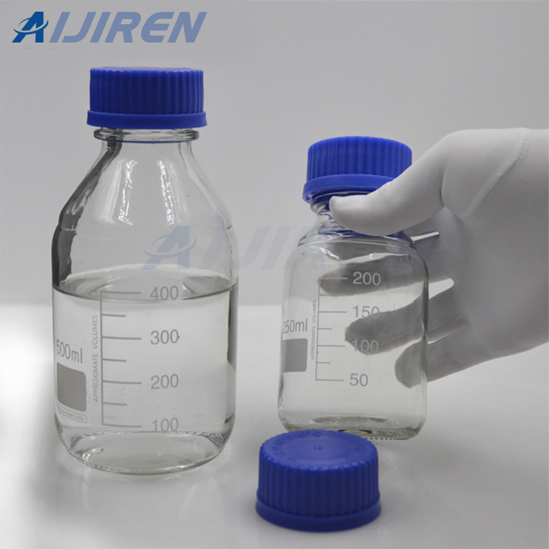Clear Glass Gl45 Reagent Bottle
