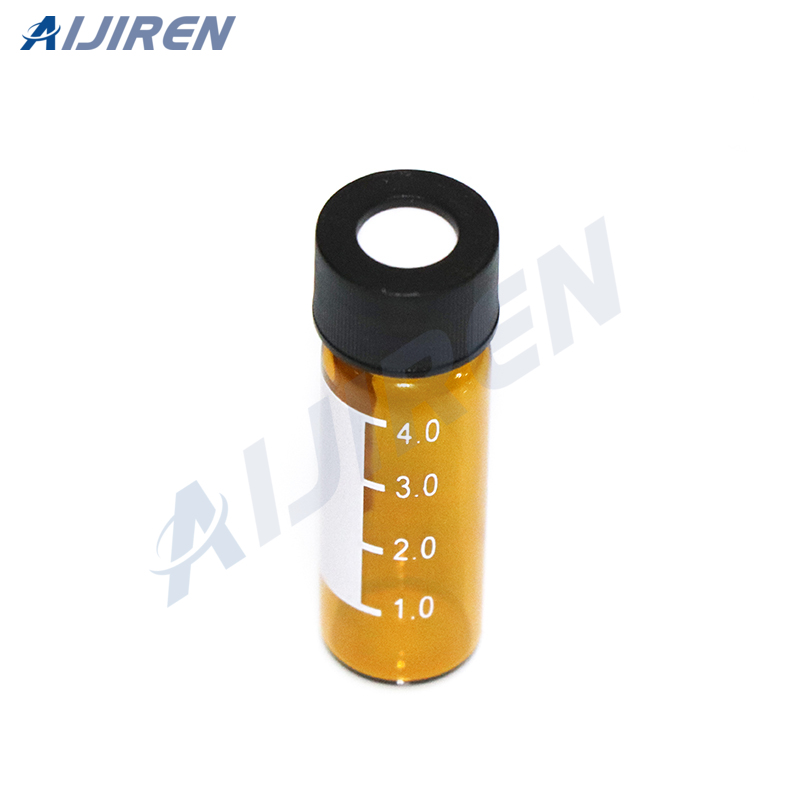 4ml Amber Vial With Label Area