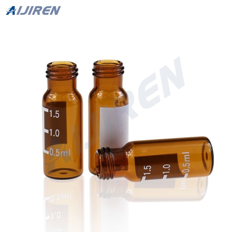 9mm Amber Screw Vial