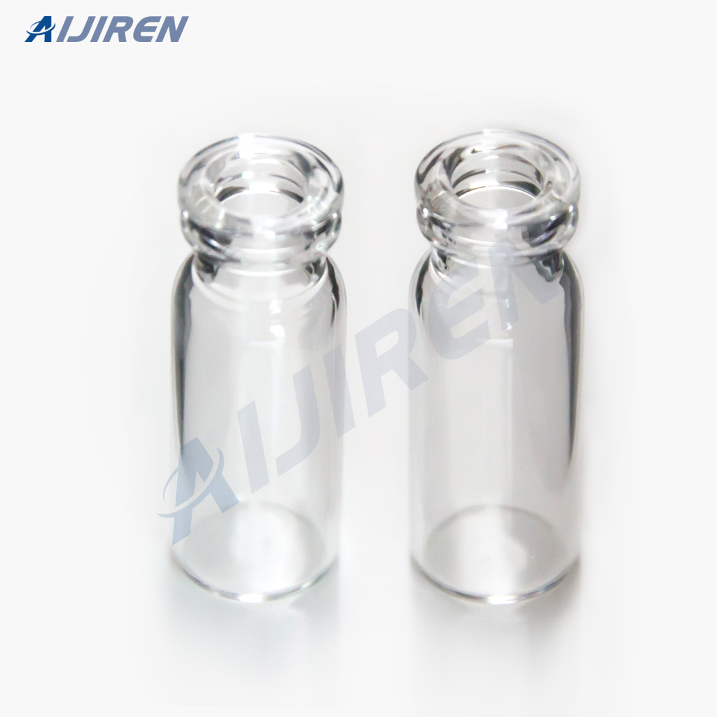 Snap Top Clear Glass Vial