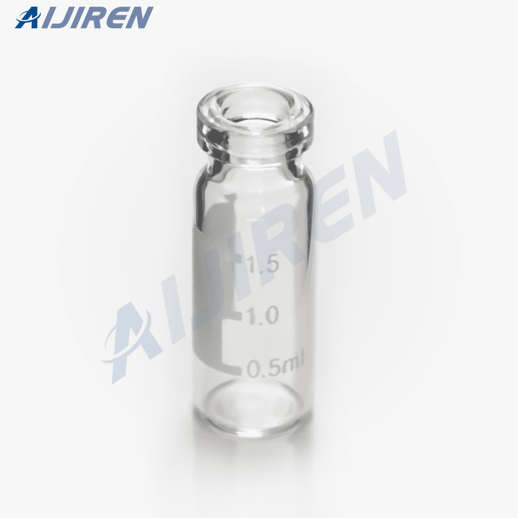 11mm Clear Crimp Vial With Label Area