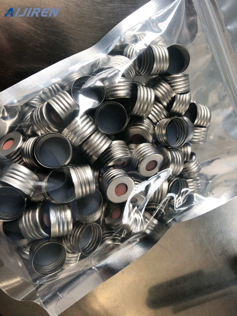 18 mm magnetische precisiedoppen met schroef voor GC-flesjes