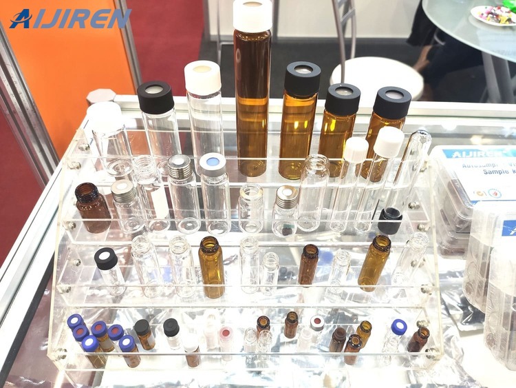 Vial con espacio de cabeza de 20 ml Tapas de viales para HPLC de Aijiren