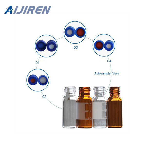 Vial con espacio de cabeza de 20 ml Vial con tapa de rosca de 9 mm de Aijiren para PERKINELMER