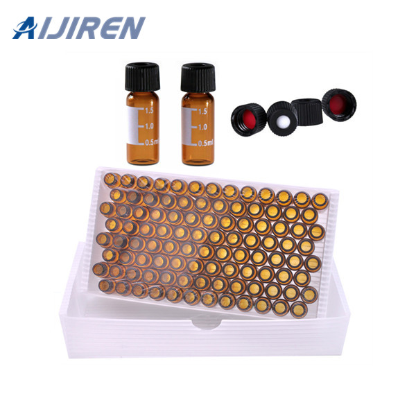 10-425 Screw Neck Amber Glass Vials