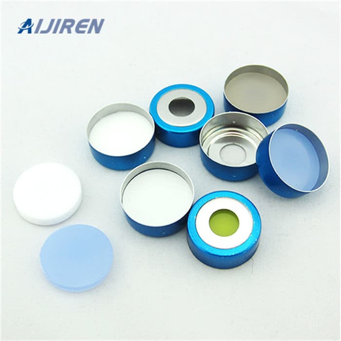 20mm Crimp-top Blue Magnetic Aluminum Cap