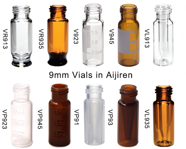 All Kinds of 9mm Vials in Aijiren